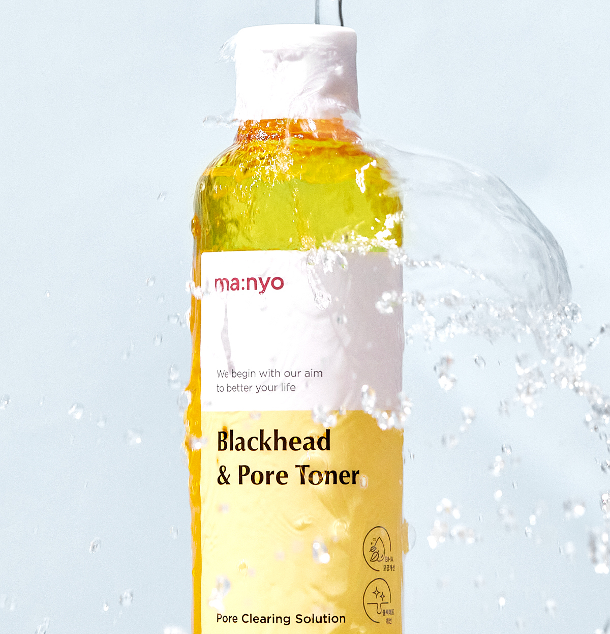 Очищающий тонер против черных точек с салициловой кислотой (BHA) Manyo Blackhead Pore Toner