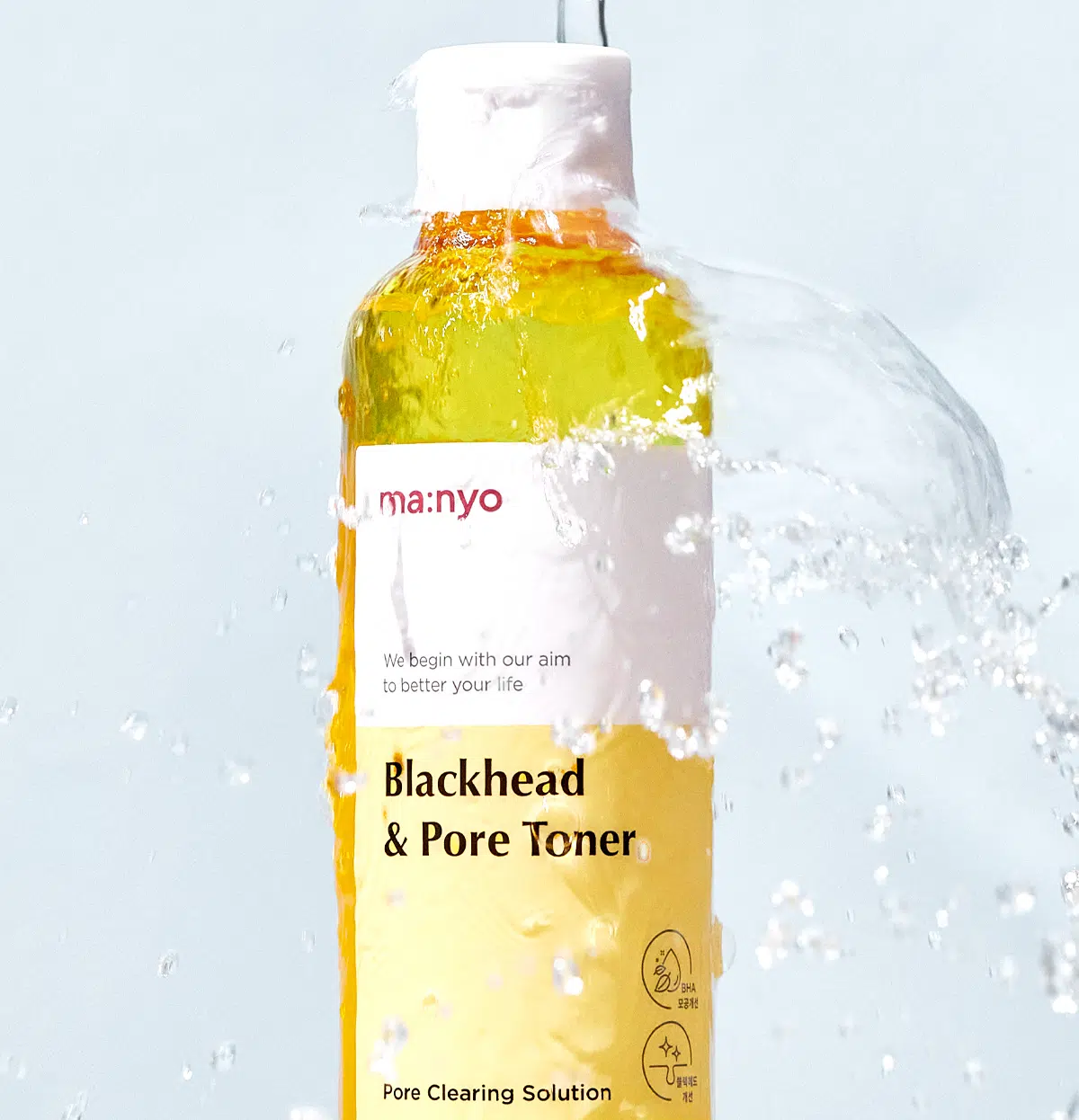 Очищающий тонер против черных точек с салициловой кислотой (BHA) Manyo Blackhead Pore Toner