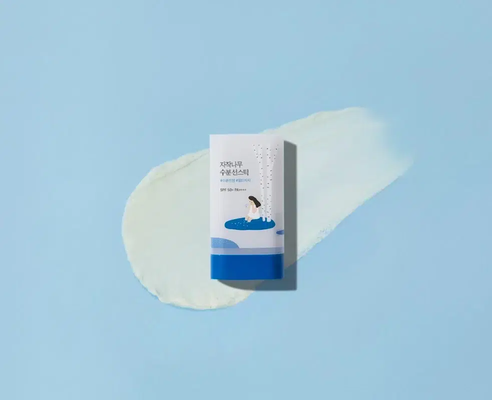 Увлажняющий солнцезащитный стик с березовым соком увлажняющий ROUND LAB Birch Juice Moisturizing Sun Stick, 19г.