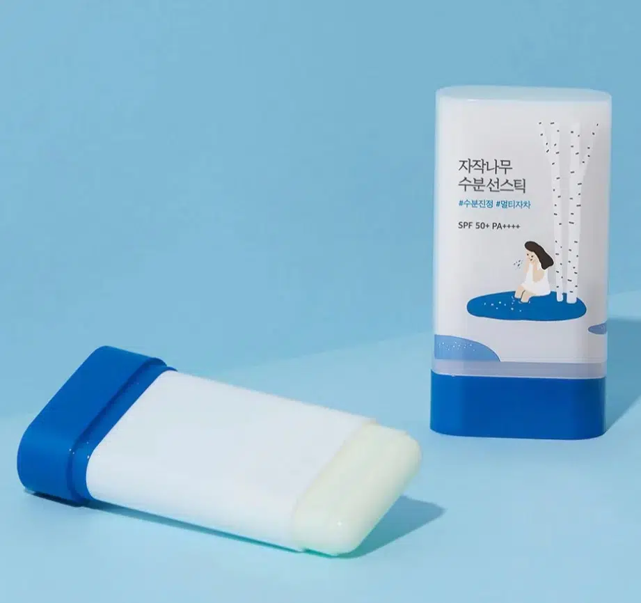 Увлажняющий солнцезащитный стик с березовым соком увлажняющий ROUND LAB Birch Juice Moisturizing Sun Stick, 19г.