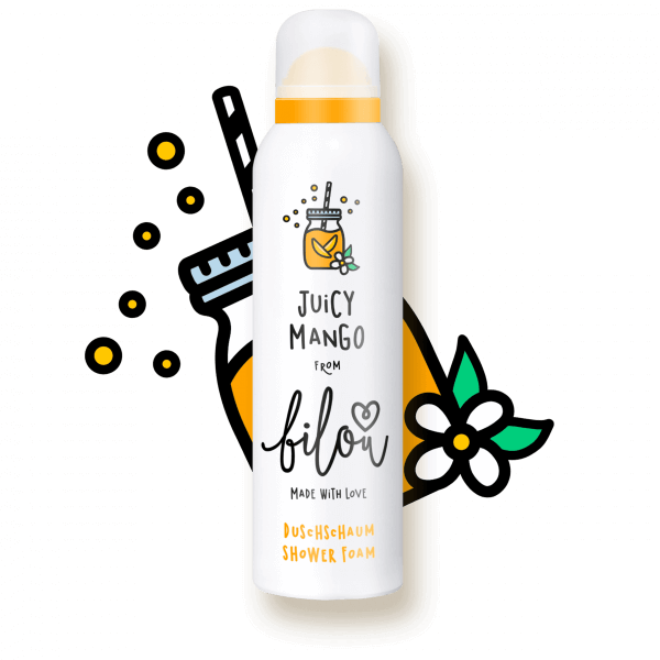 Піна для душу “Соковитий манго” Bilou Juicy Mango Shower Foam, 200 мл