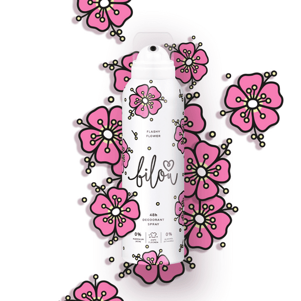 Дезодорант-спрей з квітковим ароматом Bilou Flashy Flower Deodorant, 150 мл