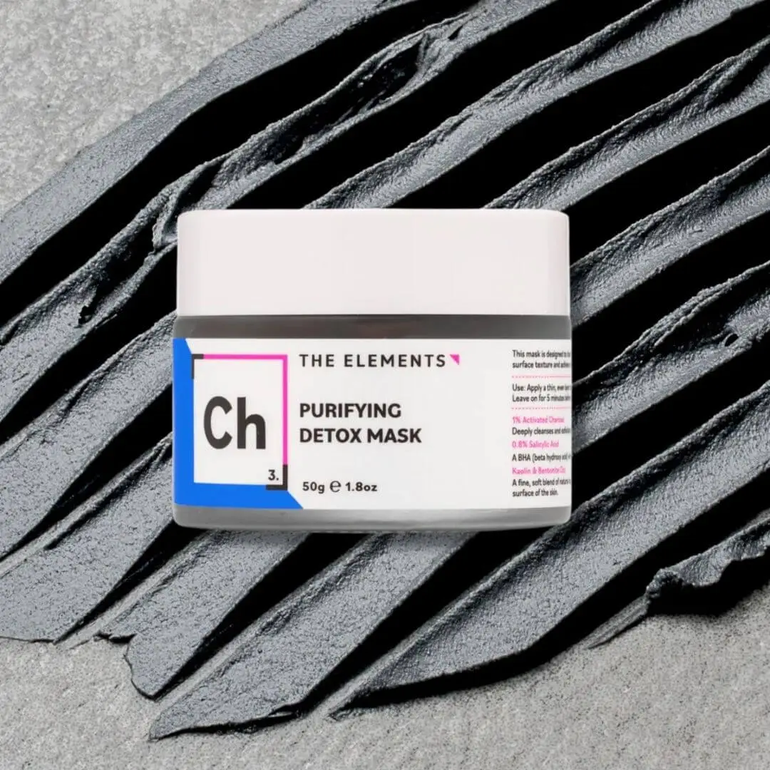 Глиняна очищуюча маска з саліциловою кислотою The Elements Purifying Detox Mask, 50 мл