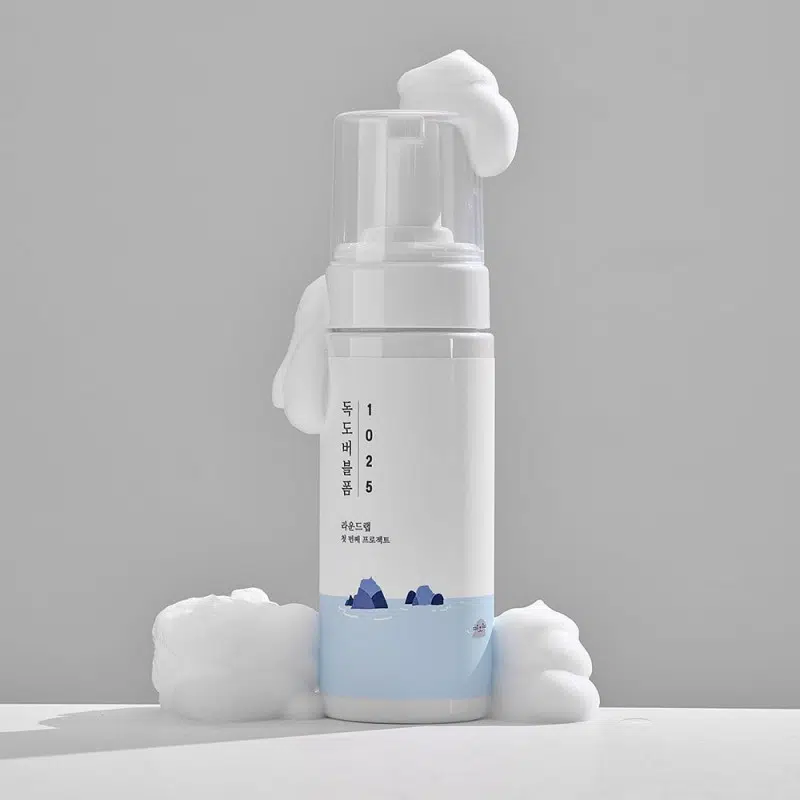 Очищающая пенка для кожи ROUND LAB 1025 Dokdo Bubble Foam, 150 мл