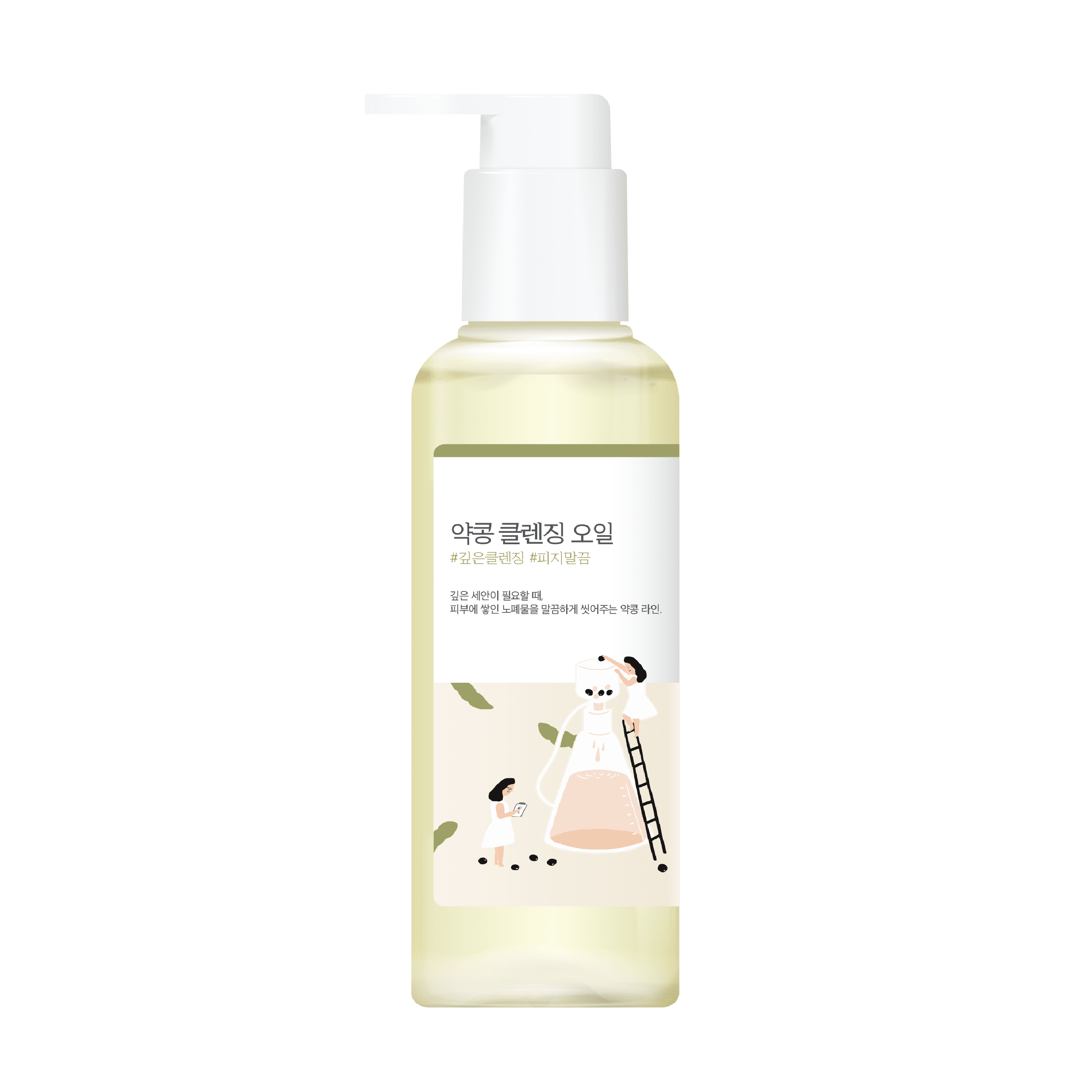 Гідрофільна олія з екстрактом чорних соєвих бобів ROUND LAB Soybean Cleansing Oil, 200 мл