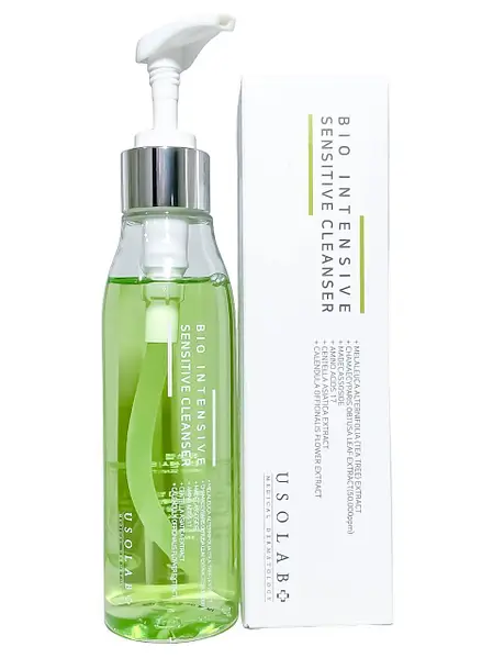 Гель для умывания для склонной к жирности и чувствительной кожи Usolab Bio Sensitive Purifying Cleanser, 150 мл