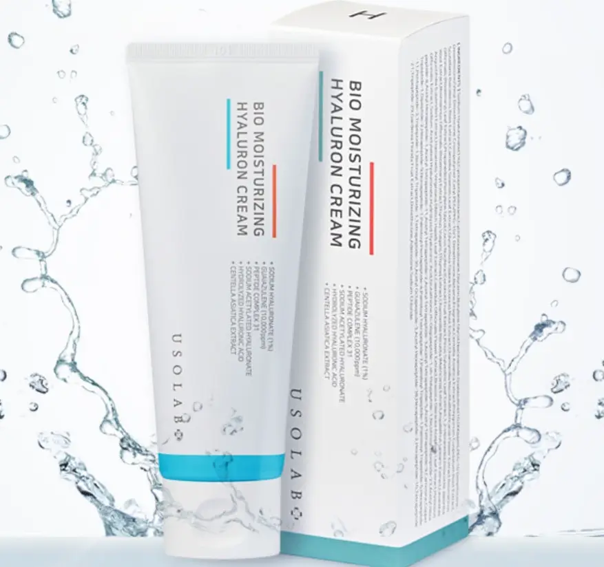 Крем для глибокого зволоження з ліфтинг ефектом Usolab Bio Moisturizing Hyaluron Cream, 100 мл