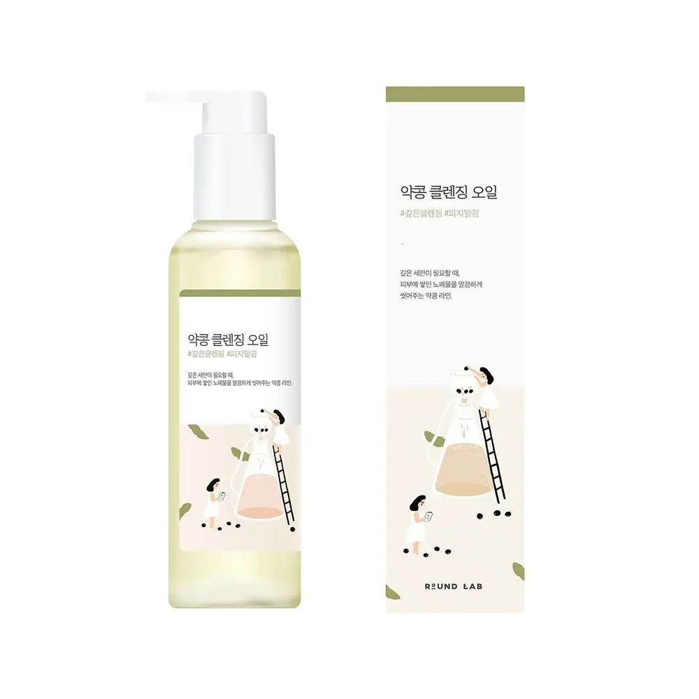 Гідрофільна олія з екстрактом чорних соєвих бобів ROUND LAB Soybean Cleansing Oil, 200 мл
