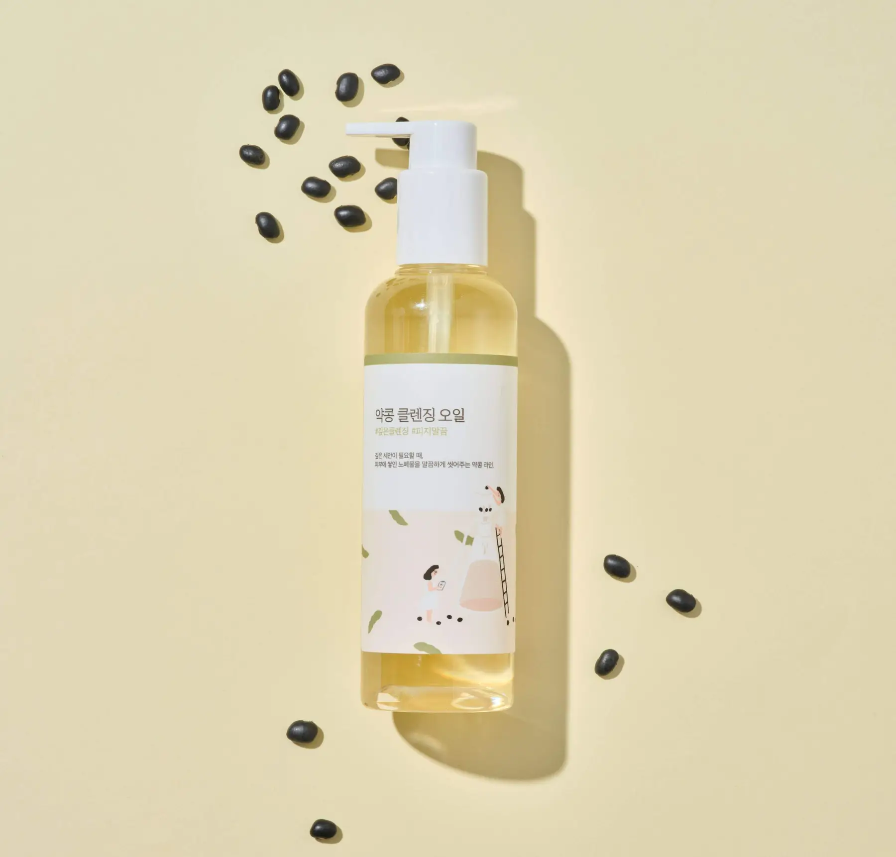 Гідрофільна олія з екстрактом чорних соєвих бобів ROUND LAB Soybean Cleansing Oil, 200 мл