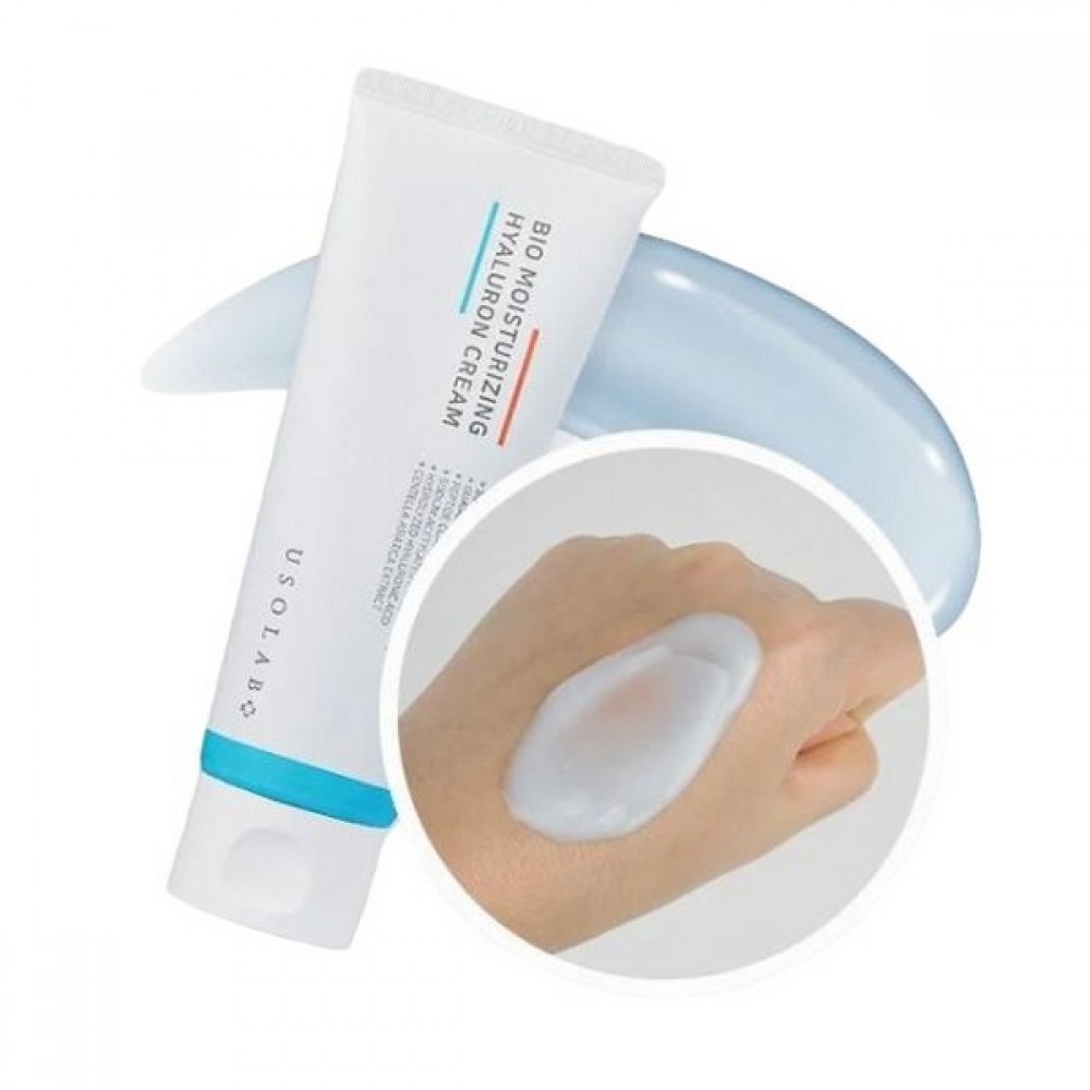 Крем для глибокого зволоження з ліфтинг ефектом Usolab Bio Moisturizing Hyaluron Cream, 100 мл