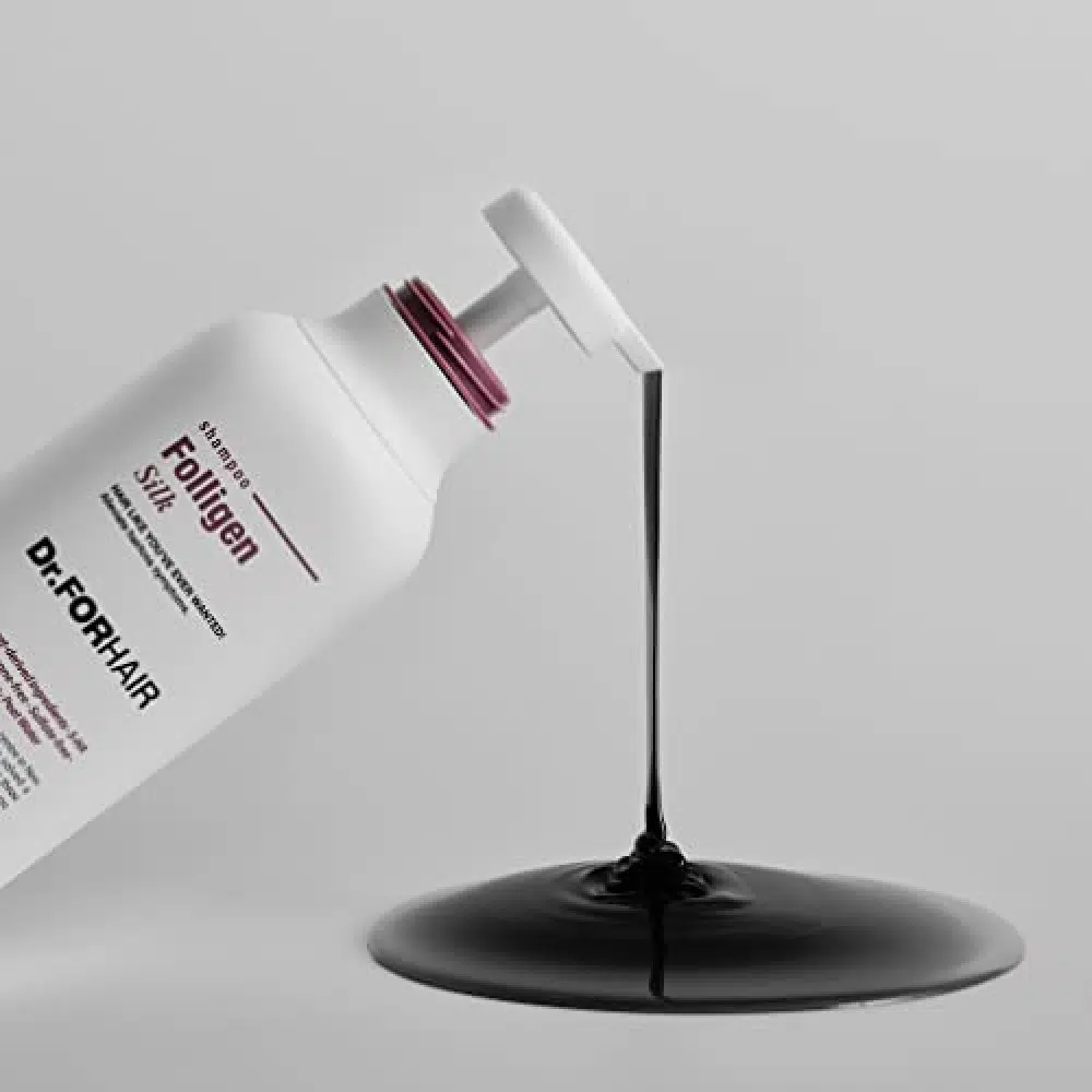 Шампунь для сухого та пошкодженого волосся Dr.Forhair Folligen Silk Shampoo