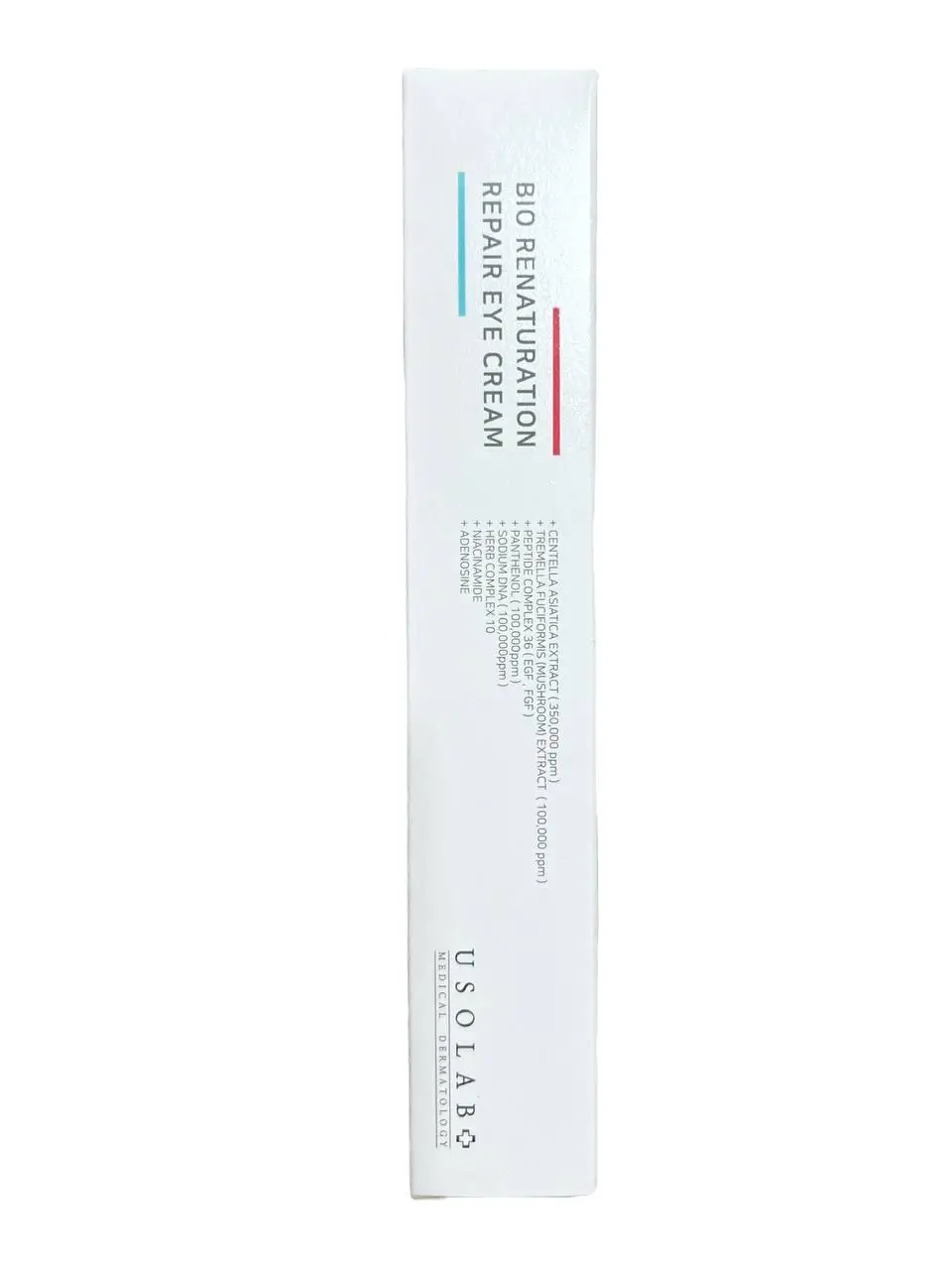 Омолоджуючий крем для очей з пептидами та полінуклеотидами USOLAB Bio Renaturation Repair Eye Cream, 30 мл