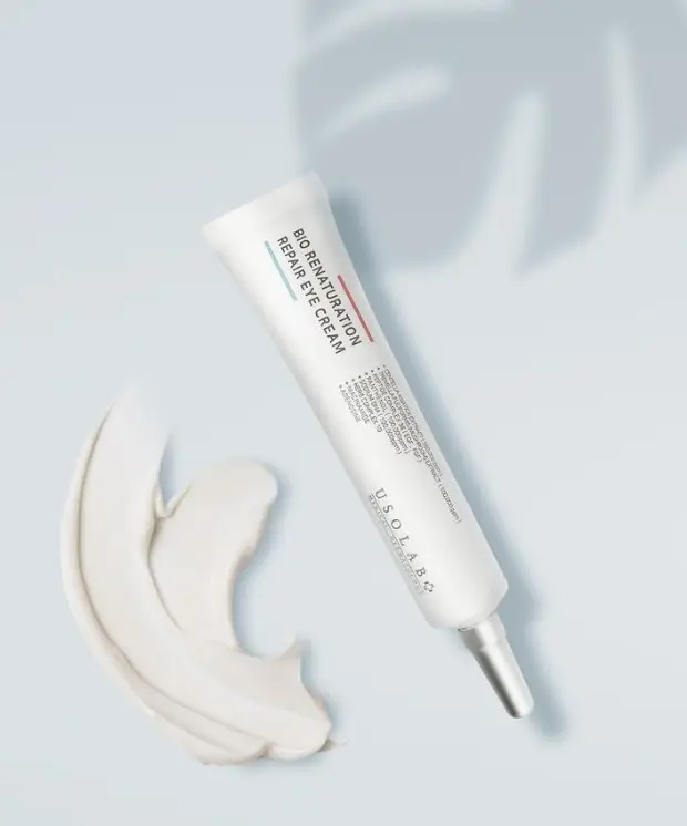 Омолоджуючий крем для очей з пептидами та полінуклеотидами USOLAB Bio Renaturation Repair Eye Cream, 30 мл