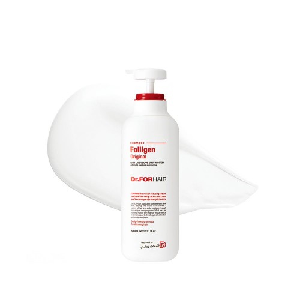 Укрепляющий шампунь против выпадения волос Dr.Forhair Folligen Shampoo