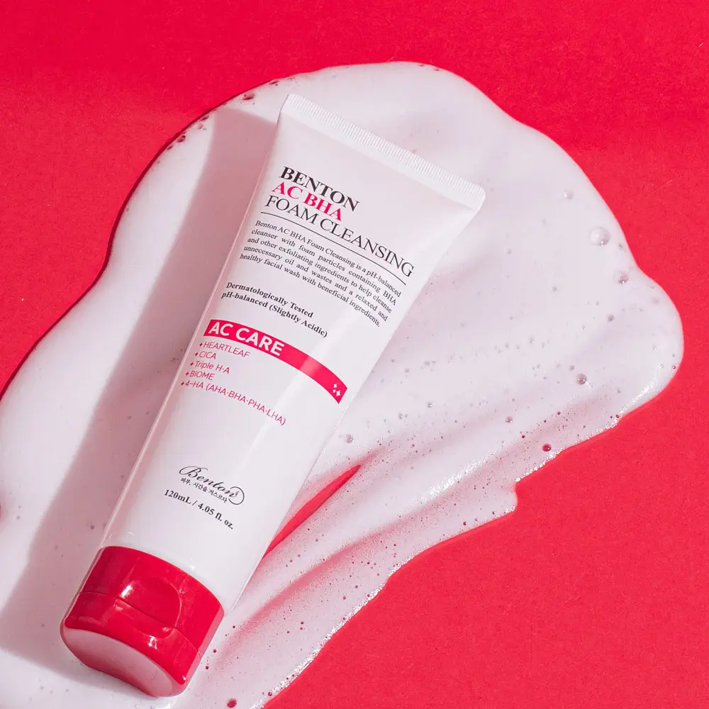 Гель-пінка з саліциловою кислотою Benton AC BHA Foam Cleansing, 120 мл до 05.05.26
