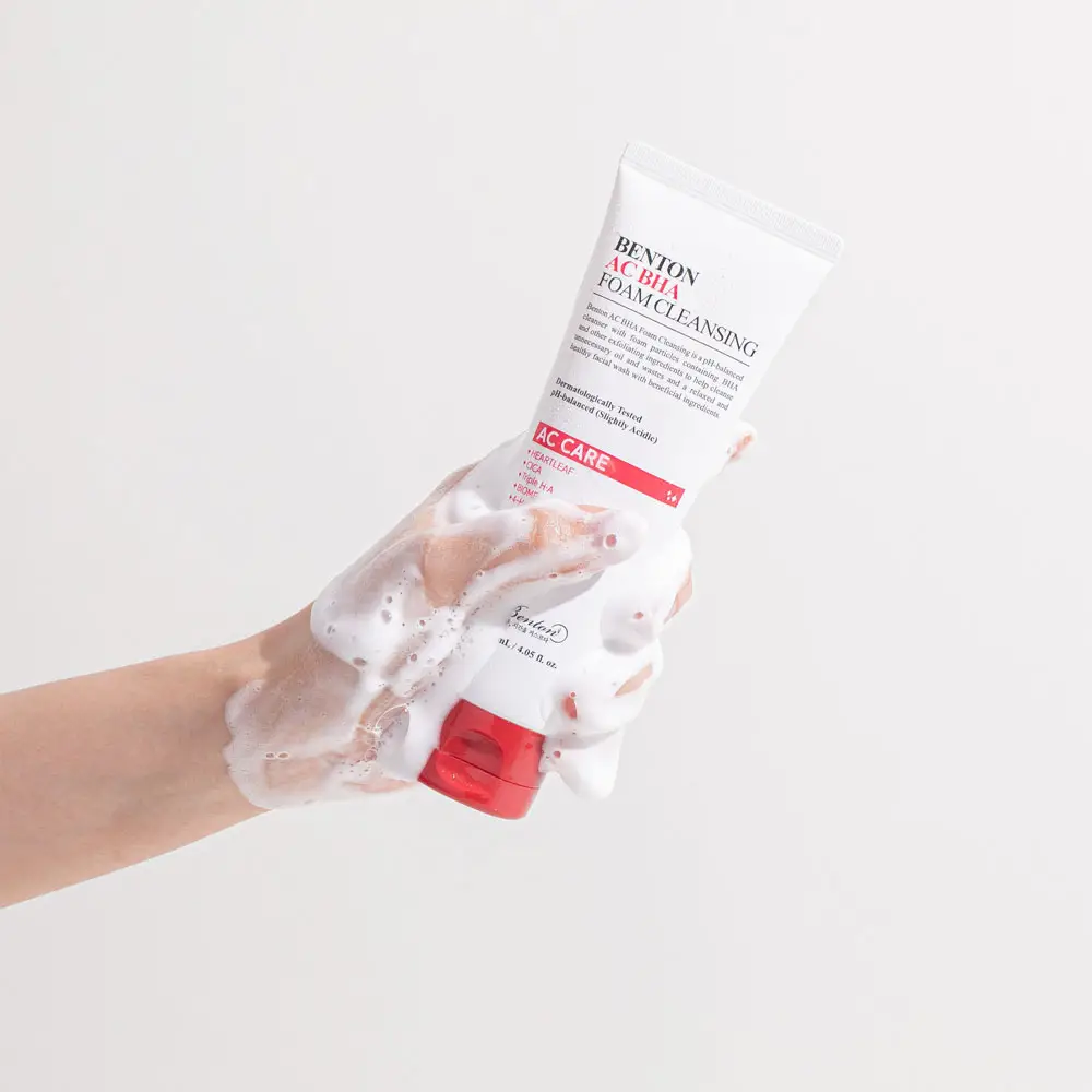 Гель-пінка з саліциловою кислотою Benton AC BHA Foam Cleansing, 120 мл до 05.05.26