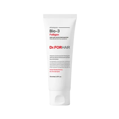 Восстанавливающий шампунь против выпадения со стволовыми клетками Dr.Forhair Folligen BIO 3 Shampoo