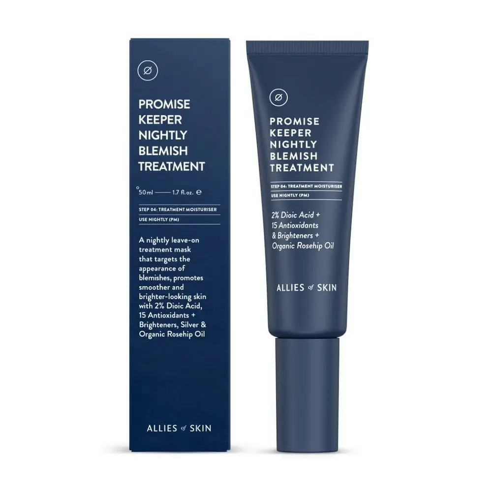 Нічна крем-маска для очищення обличчя Allies of skin Promise Keeper Blemish Sleeping Facial, 50 мл