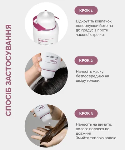 Відновлююча маска кондиціонер для пошкодженого волосся Dr.Forhair Folligen Silk Treatment