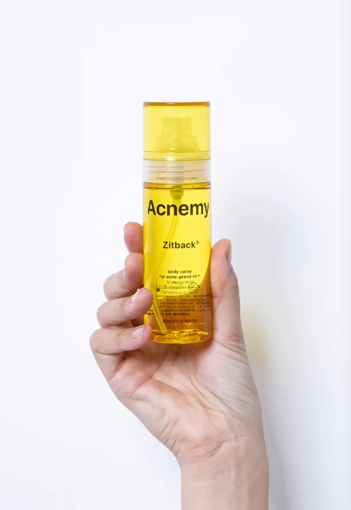 Спрей для тіла з акне Acnemy ZITBACK, 80 мл