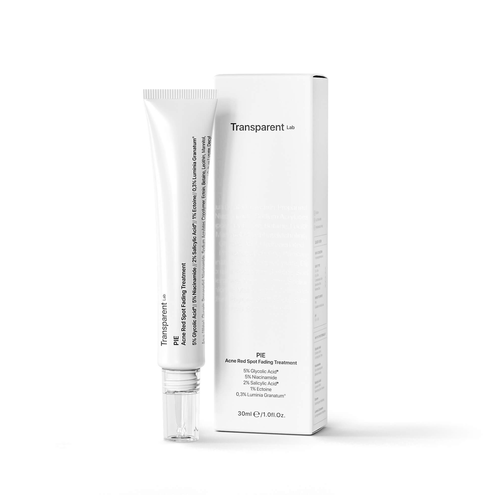 Засіб від постакне Transparent-Lab PIE Acne Red Spot Fading Treatment, 30 мл