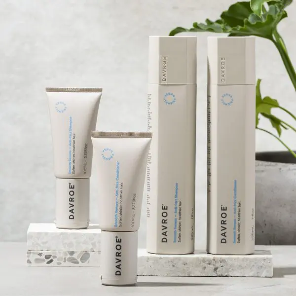 Разглаживающий шампунь Davroe Smooth Senses Anti-Frizz Shampoo
