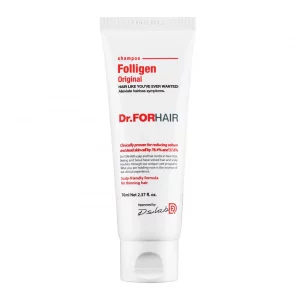 Зміцнюючий шампунь проти випадіння волосся Dr.FORHAIR Folligen Shampoo - 70 мл