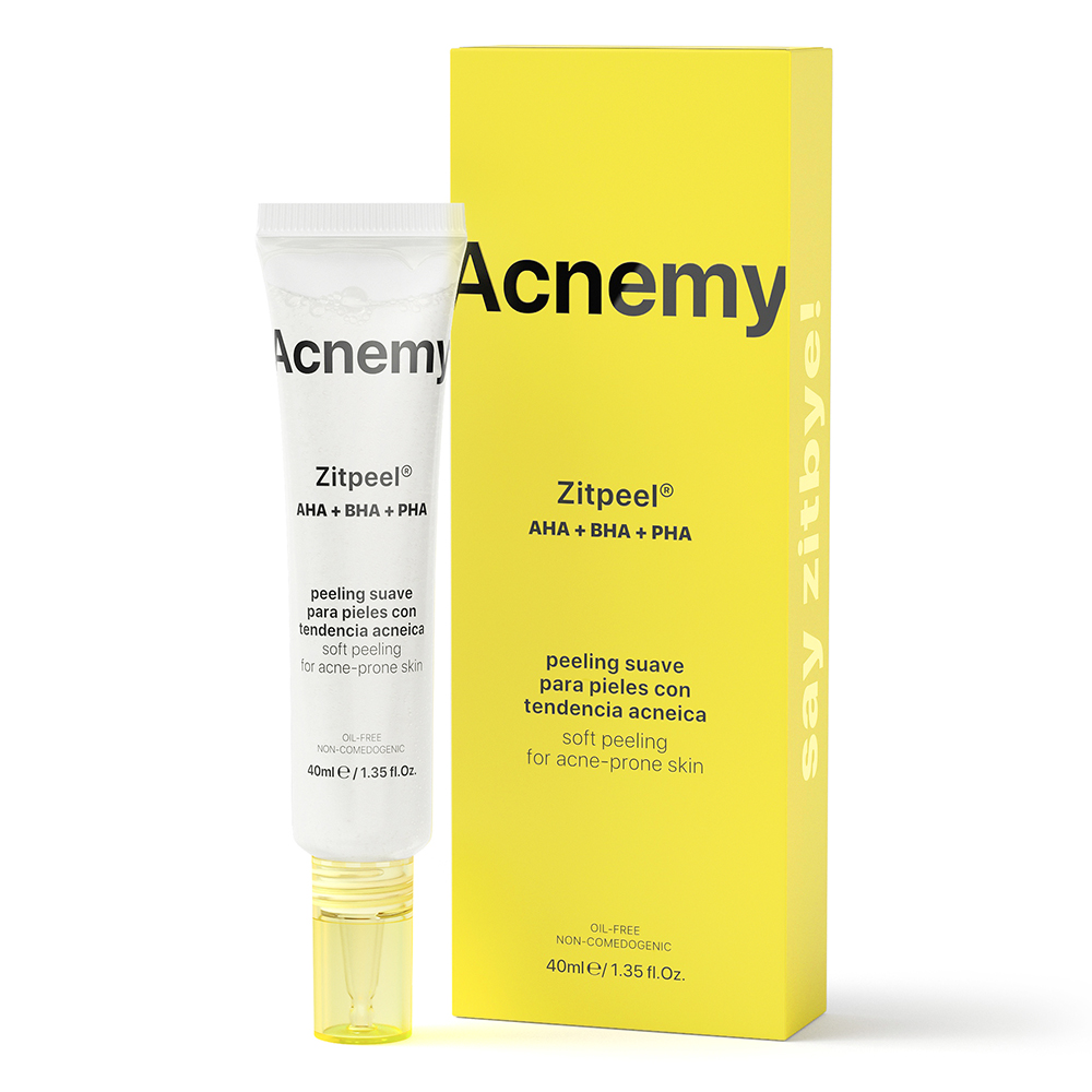 Кислотний незмивний пілінг для шкіри схильної до акне Acnemy ZITPEEL, 40 мл