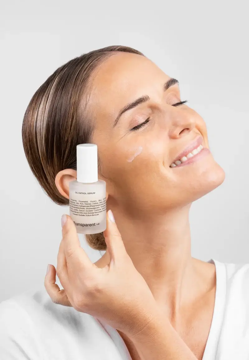 Матуючий серум з ніацинамідом та цинком Transparent-Lab Oil Patrol Serum, 30 мл