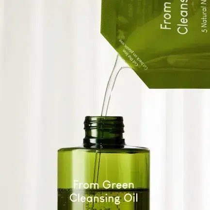Набір гідрофільна очищуюча олія + рефіл Purito From Green Cleansing Oil 200 мл + 200 мл