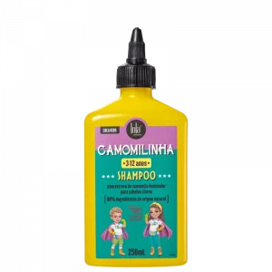 Дитячий шампунь для кучерявого та світлого волосся Lola Cosmetics Kids Camomilinha Shampoo, 250 мл