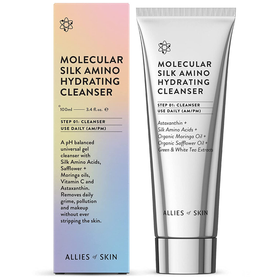 Очищающее средство Allies of skin Molecular Silk Amino Hydrating Cleanser