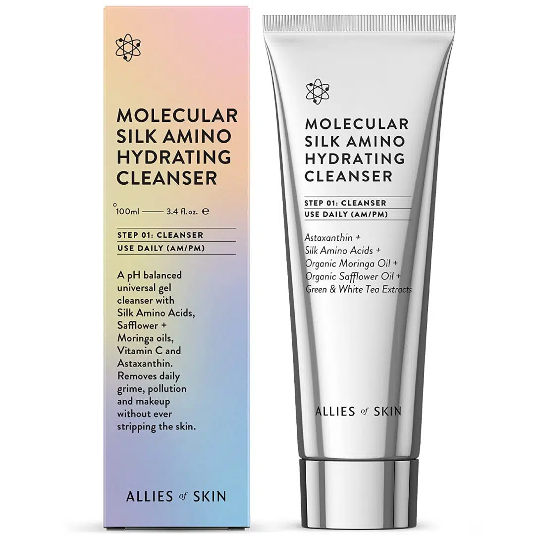 Очищуючий засіб Allies of skin Molecular Silk Amino Hydrating Cleanser