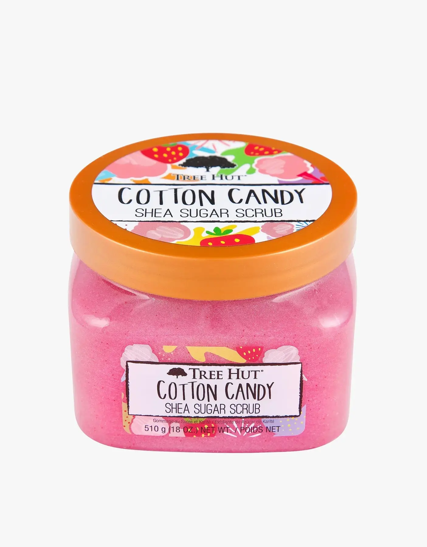 Скраб для тела Tree Hut Cotton Candy Sugar Scrub, 510 гр.