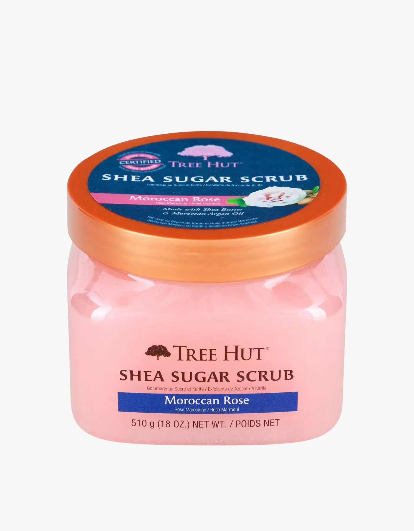 Скраб для тела Tree Hut Moroccan Rose Sugar Scrub, 510 гр.
