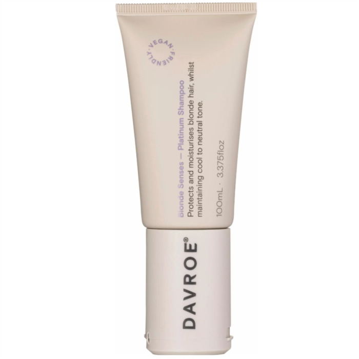 Тонирующий шампунь для светлых волос Davroe Blonde Senses Platinum Shampoo
