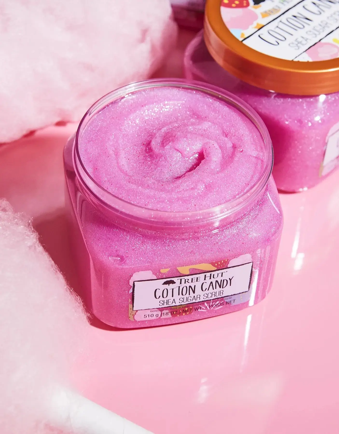 Скраб для тела Tree Hut Cotton Candy Sugar Scrub, 510 гр.