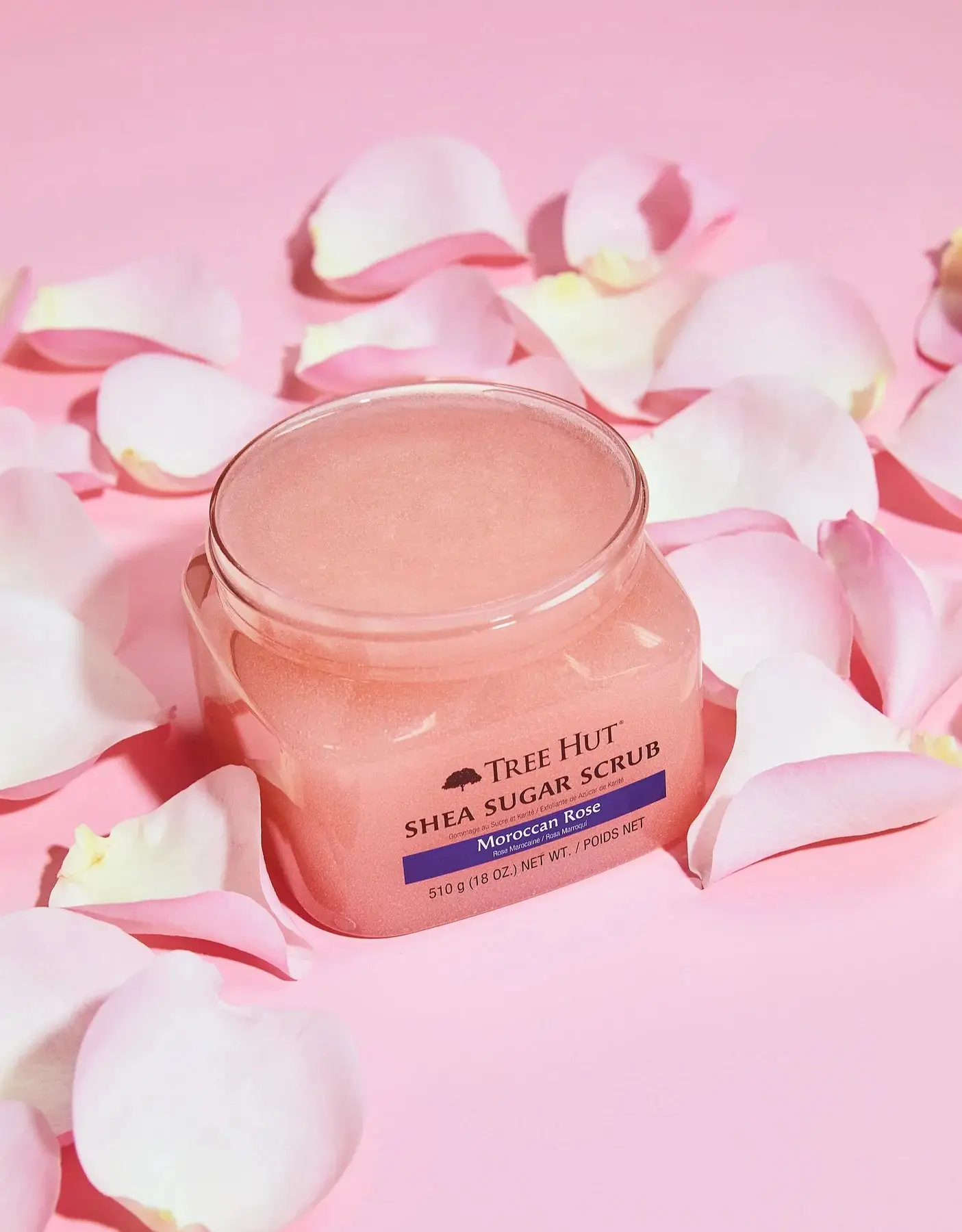 Скраб для тела Tree Hut Moroccan Rose Sugar Scrub, 510 гр.