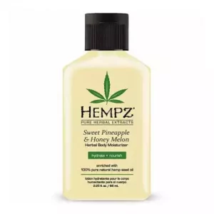 SWEET PINEAPPLE AND HONEY MELON MOISTURIZERЗволожуюче молочко для тіла ананас та медова диня, 65 мл