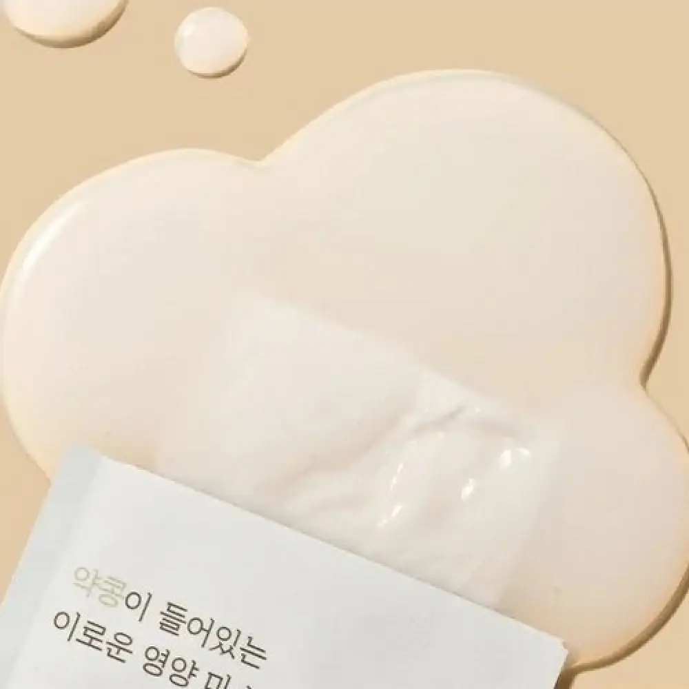 Поживна тканинна маска з екстрактом соєвих бобів ROUND LAB Soybean Nourishing Mask Sheet