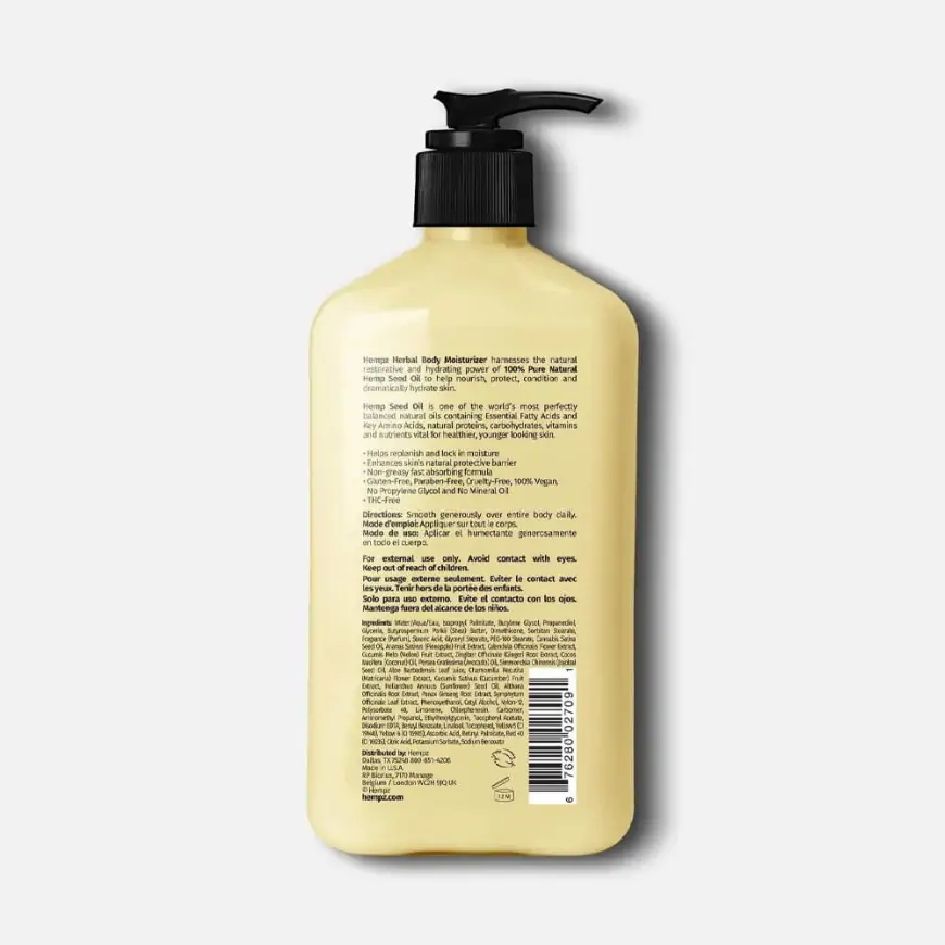 Увлажняющее молочко для тела Ананас и Медовая дыня Hempz Sweet Pineapple & Honey Melon Moisturizer
