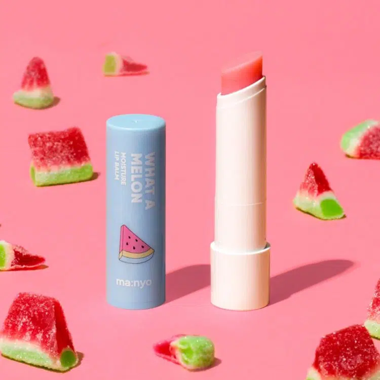 Бальзам для губ увлажняющий с арбузом Manyo What A Melon Moisture Lip Balm, 4г.