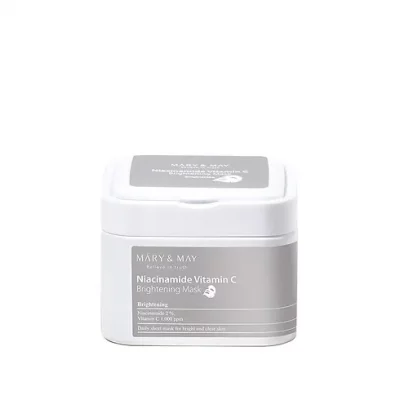 NIACINAMIDE VITAMIN C BRIGHTENING<br>Освітлююча маска з ніацинамідом і вітаміном С, 30шт