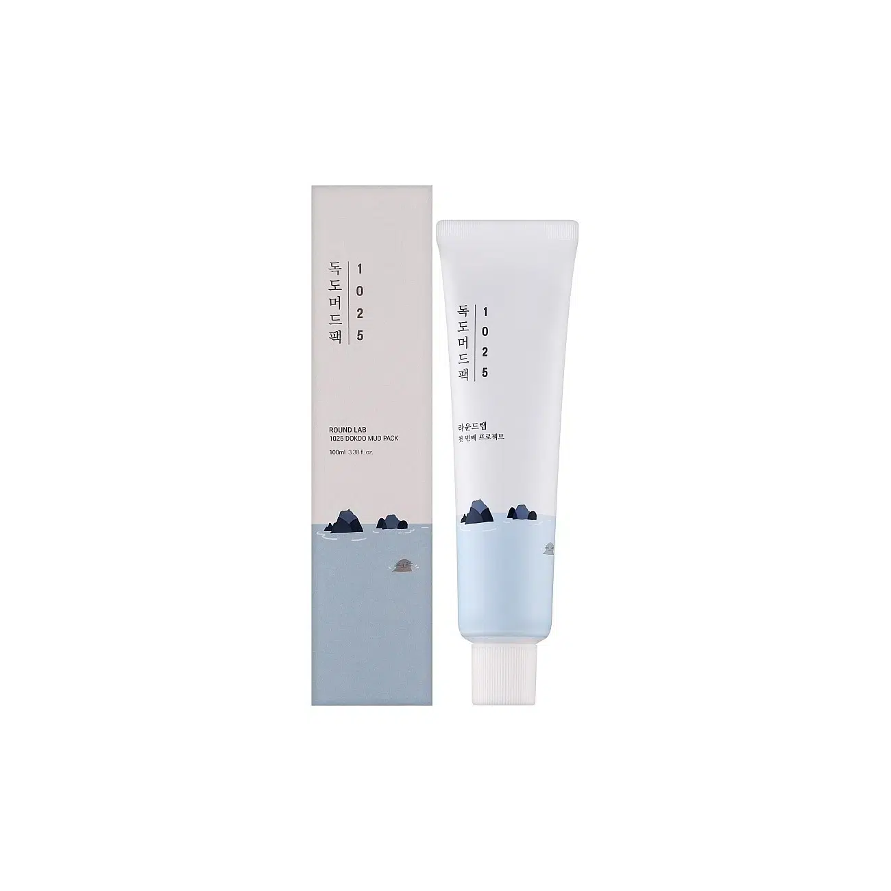 Глиняна маска ROUND LAB 1025 Dokdo Mud Pack, 100 мл