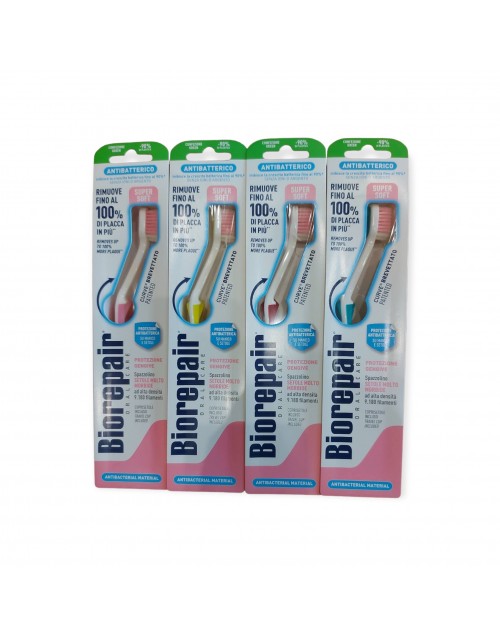 Зубна щітка "Досконала чистка" Ultrasoft Biorepair , для захисту ясен - Бірюзова