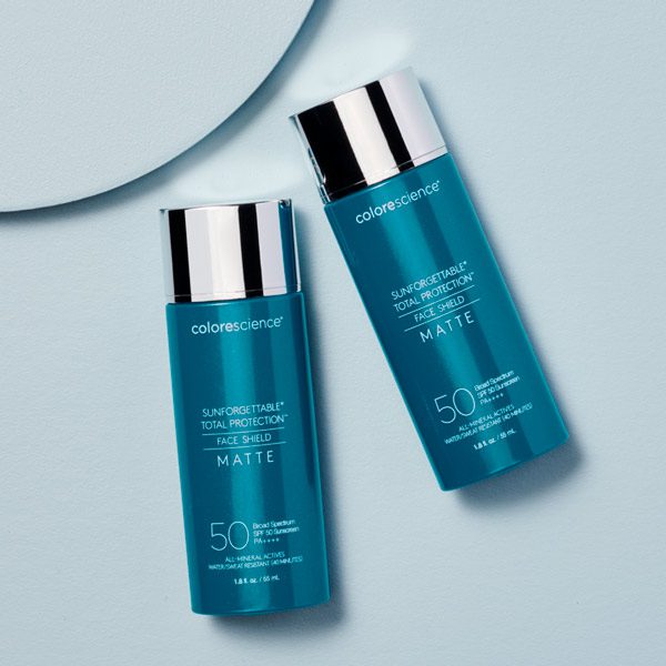 Сонцезахисний крем для обличчя з матуючим і тонуючим ефектом Colorescience Sunforgettable Face Shield SPF 50 Matte, 55 мл