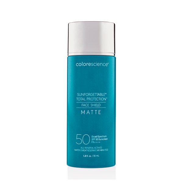 SUNFORGETTABLE FACE SHIELD SPF 50 MATTE<br>Сонцезахисний крем для обличчя з матуючим і тонуючим ефектом, 55 мл