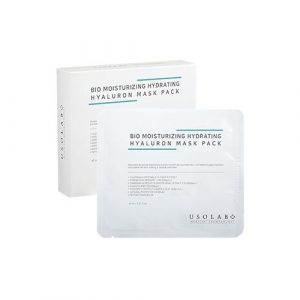 BIO MOISTURIZING HYDRATING HYALURON MASKМаска для глибокого зволоження та відновлення шкіри обличчя з заспокійливим ефектом