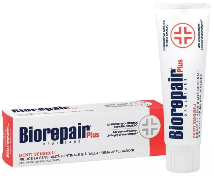 Biorepair Plus Зубна паста “Професійне позбавлення чутливості”, 75 мл