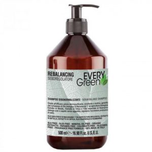 <span class="custom_title_one">EVERY GREEN SEBUM BALANCE SHAMPOO</span><span class="custom_title_two">Себорегулюючий шампунь, 500 мл</span>
